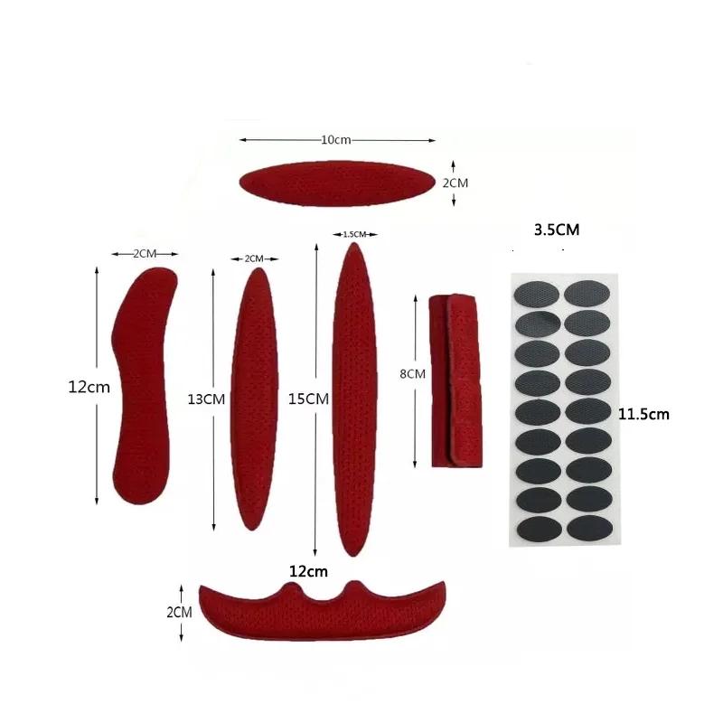 Universal Helmet Inner Padding Kit Sponge Bike Motorcycle Bicycle Replacement Pads Set Outdoor Sports Cycling Helmet Protection