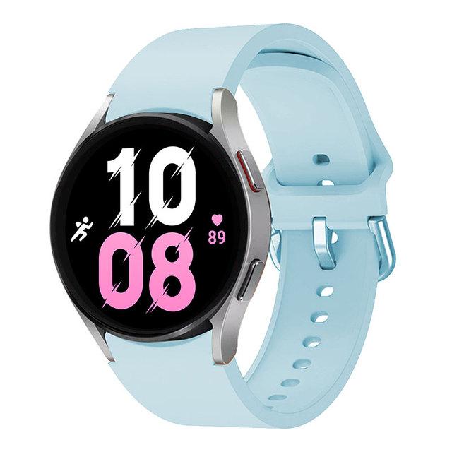 Ремешок для Samsung Galaxy Watch 5 4 44 мм 40 мм/4 классический 46 мм 42 мм браслет 20 мм силиконовый браслет Galaxy Watch 5 pro 45 мм ремешок