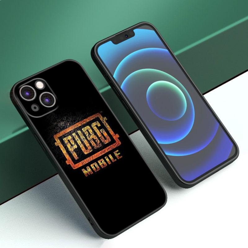 Горячий игровой чехол Pubg для Apple iPhone 12 13 Mini 11 14 15 Pro Max 7 8 Plus X XR XS SE 2020 2022 черный силиконовый чехол