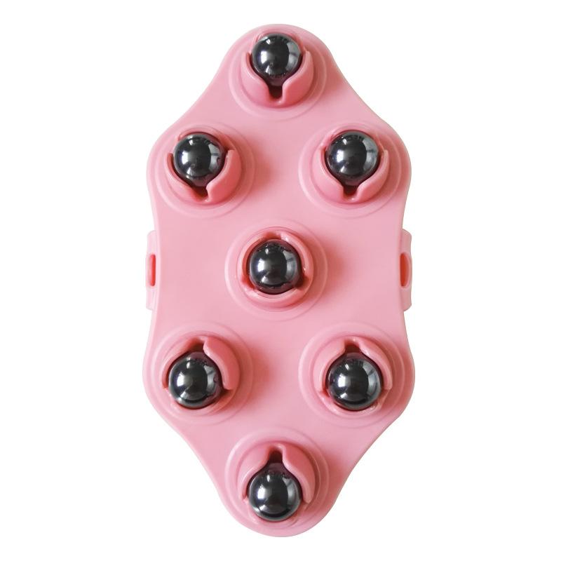 Roller Ball Body Massage Glove Anti-Cellulite Muscle Pain Relief Relax Massager For Neck Back Shoulder Buttocks Face Lift Tools