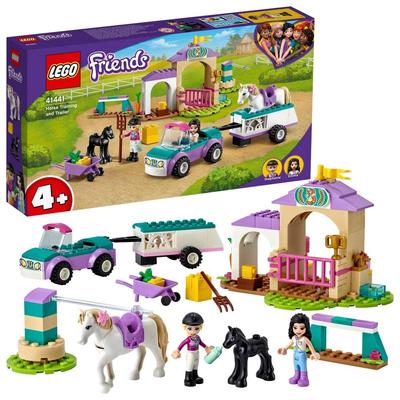 LEGO Friends Верховая езда и прицеп для перевозки лошадей 41441