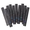 5Pcs Dual Scale Digital Fish Tank Thermometer C/F Discolor Stick-on Thermometer  Indoor