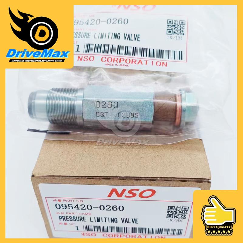 1/2 PCS 095420-0281 095420-0260 Original Fuel Pressure Relief Valve Limiter Valve For Isuzu G-M 98032549 8980325490 8-98032549-0