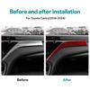 Настоящее мягкое углеволокно для Toyota Camry XV70 2018 2024 LHD RHD Наклейка на приборную панель пассажира