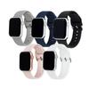 Taendi ремешки для Apple Watch 5 типов силиконовый ремешок 9002 8 7 Se 6 5 4 3 2 1-го поколения