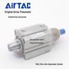 Ультратонкий регулируемый цилиндр AirTAC серии SDAJ, Диаметр 40 мм, Различные варианты хода