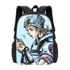 Аниме Рюкзак Джонни Джостар JoJo's Bizarre Adventure Горячая Распродажа Daypack BookBag Школьная Сумка Наплечные Сумки для Мужчин Женщин