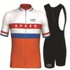 Men Women Cycling Jersey Bib Shorts Set Breathable Road Bike Apparel Lightweight Riding Gear