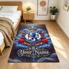 Chelsea Fc Football Player Customized Name Floor Mat Design for Hallway Dormitory Study room Foyer Anti-slip Rug Office home decor