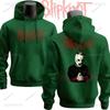 Зимние Винтажные Slipknot Готовься к туру Hell Черные Худи Хэви-метал Рок-группа Мужчины Хип-хоп Эстетика Толстовка Мужская Одежда