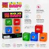 Schylling Needoh Nice Cube Сенсорные игрушки Блоки для снятия стресса Сжимаемые Развивающие головоломки Выплеск эмоций Детский сувенир
