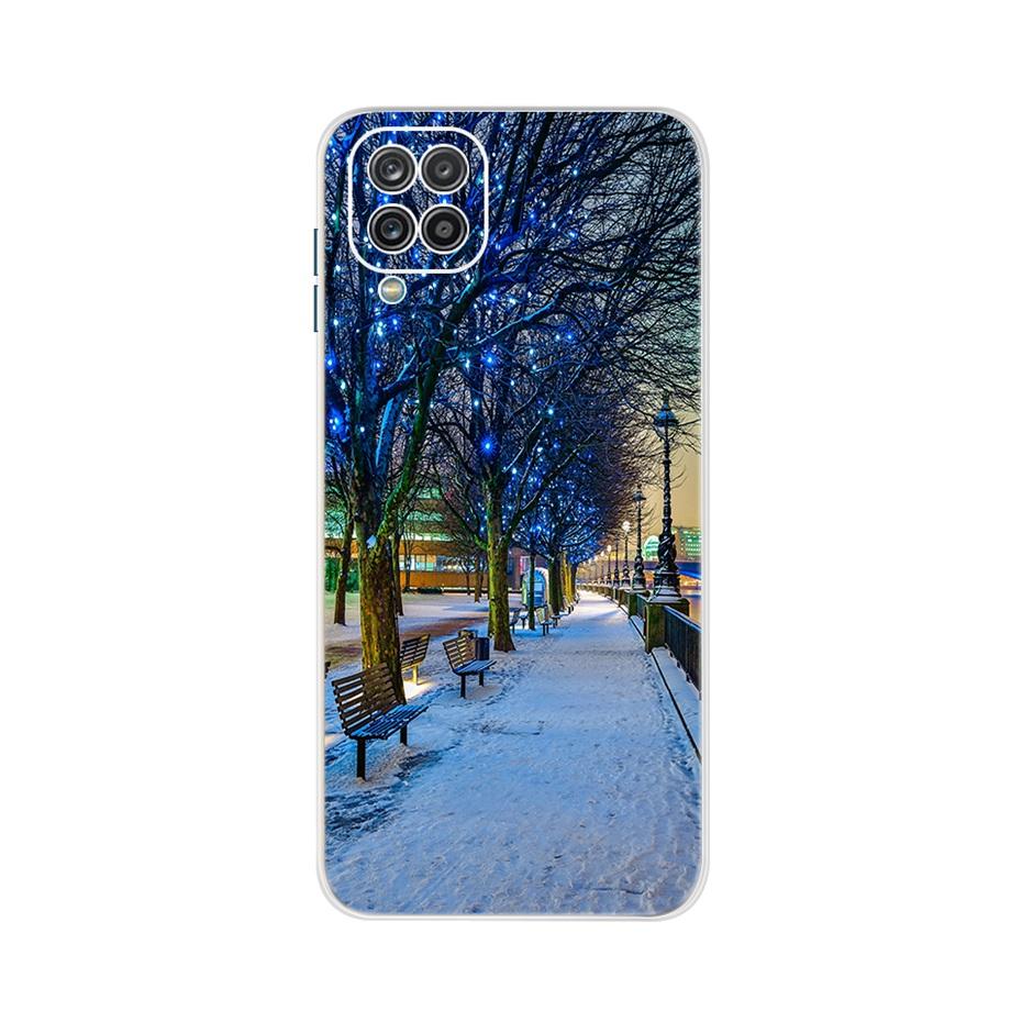 For Samsung Galaxy A12 A13 Case Silicon Soft TPU Back Cover Phone Cases For Samsung A12 A 12 SM-A125F A13 4G Case Bumper Funda