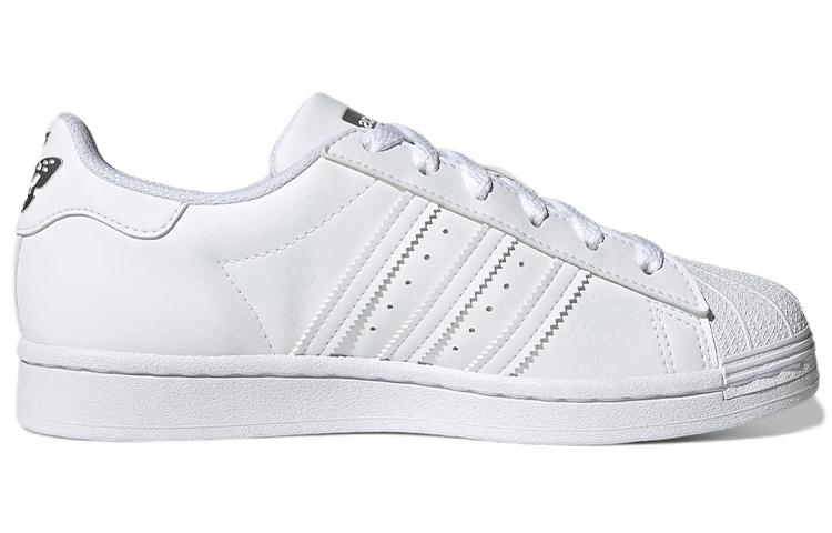 Adidas Originals SUPERSTAR Skateboard Shoes Women's Low Top White/Gray GX2168