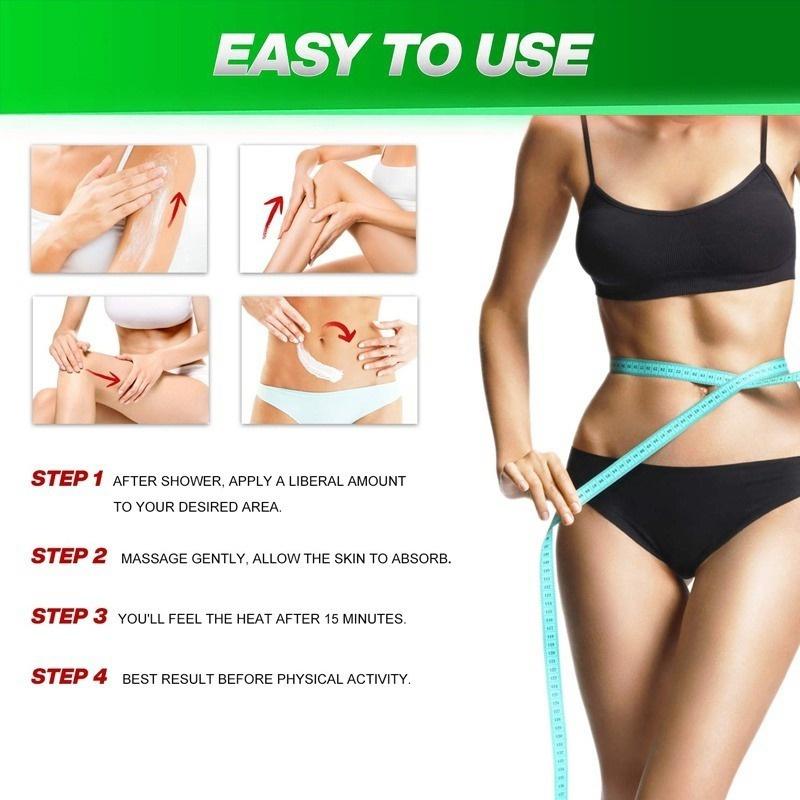 Ginger Body Slimming Cream Fat Burning Cream Losing Weight Massage Anti Cellulite Cream