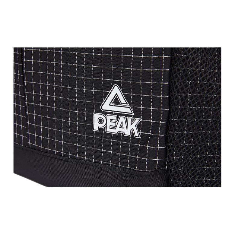 Peak 20-35L Lightweight Outdoor Series Plaid Design Fabric Backpack Unisex Backpack Black DB161010