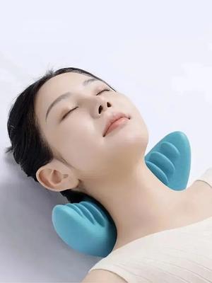 1шт Подушка шейного вытяжения, шейный мышечный релаксант Массажер, плечо шеи вытяжение коррекция для облегчения боли выравнивание позвоночника