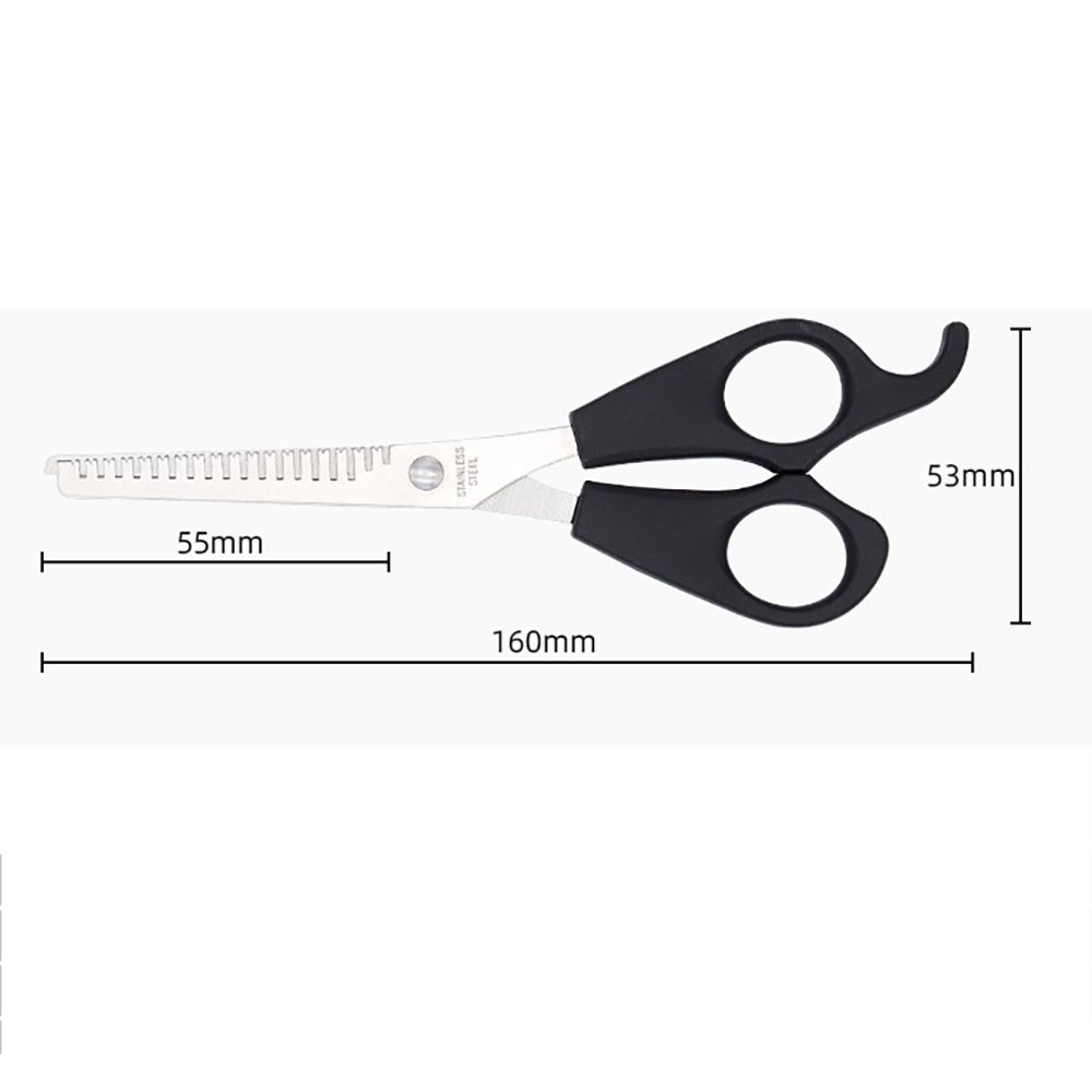 Beauty Flat Shears Teeth Shears Trim Bangs Hairdressing Set Hair Scissors Hair Cutting Styling Tool