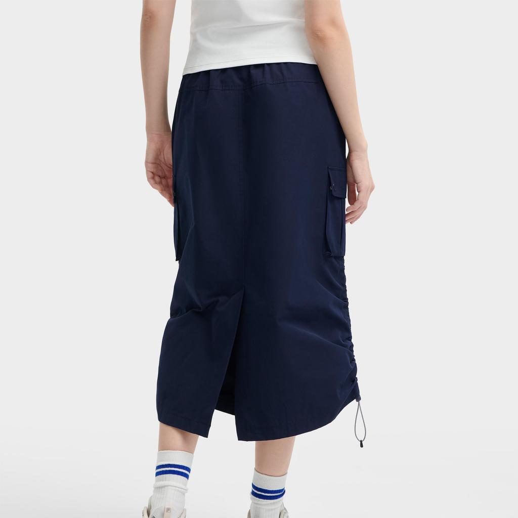 Новая юбка FILA женская цвет ежевичный синий F11W429310FDB