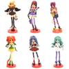 6PCS Monster High Mini Figures Set Model Doll Characters Decorations for Girls