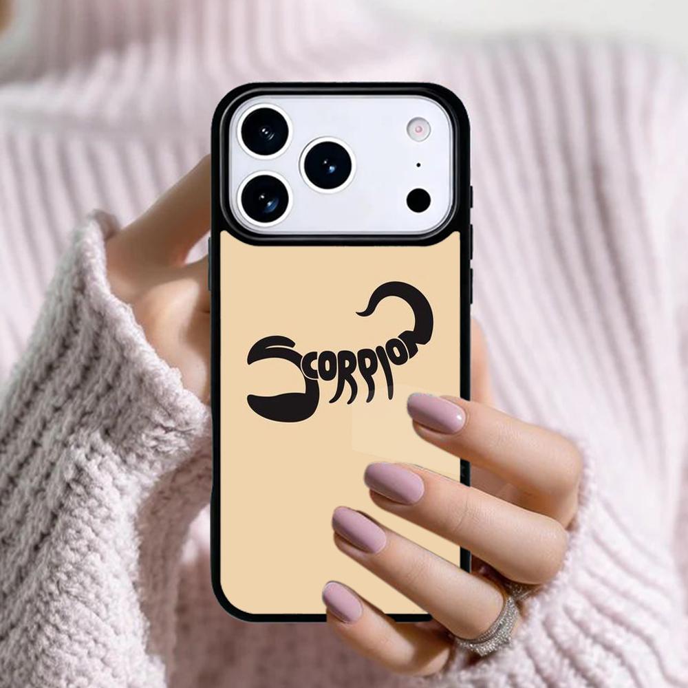 Scorpio Scorpion animal Phone Case For Apple iPhone 17 Air 16E 15 14 Plus 13 12 11 Pro Max Mini Funda Cover