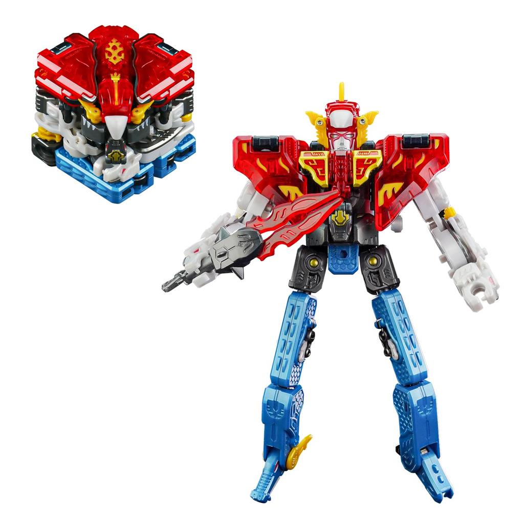 52TOYS BEASTBOX SQUAD SACREDPOWER ROBO Духовная Сила Трансформирующийся Собирающийся Робот Трансформирующаяся Фигурка Игрушка Ретро Сентай Робот Трансформ Раскрашенный