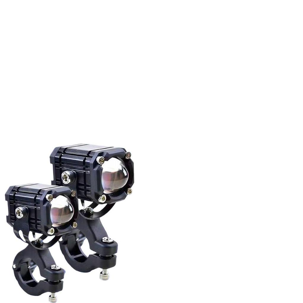 Светодиодный мотоциклетный прожектор высокой интенсивности с дьявольским глазом - Суперяркий, Четырехцветный стробоскоп, Дальний/Ближний свет