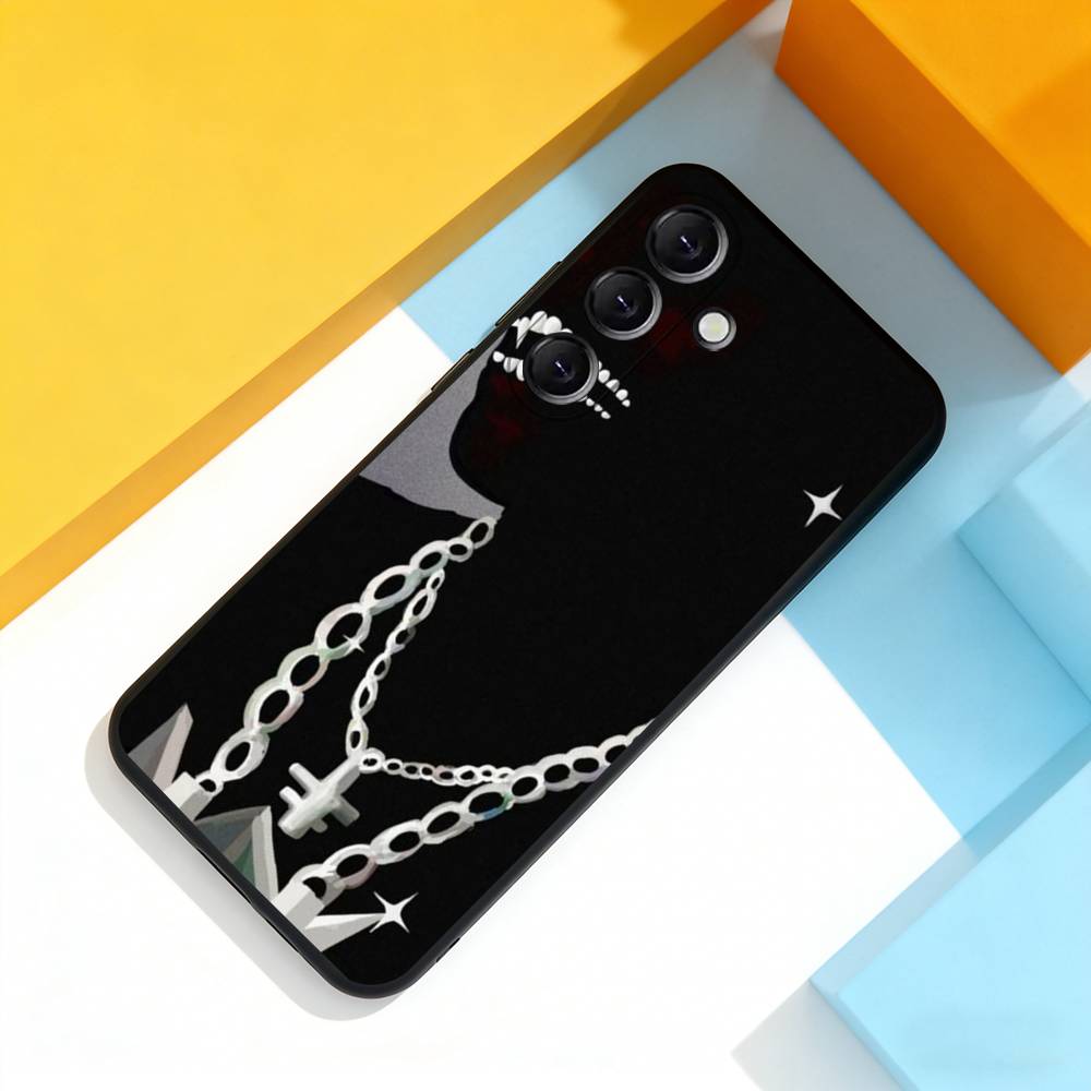 Чехол для телефона Samsung Galaxy A 22,71,53,52,51,72,73,5G,Note,J7,8,9, Мягкий черный чехол, Singer K-Ken C-Carson Cool