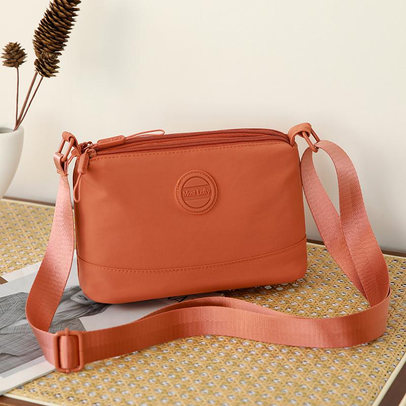 Нейлоновая сумка женская сумка через плечо сумка для мамы многослойная сумка через плечо