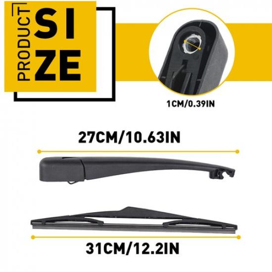 Для Chevrolet Captiva Sport 2012-14 Задний дворник лобового стекла Комплект рычага и щетки EOA