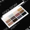 12-color Pink Eyeshadow Palette - Matte and Shiny Versions, Suitable for Both Day and Night, Long-lasting Waterproof Eyeshadow Palette