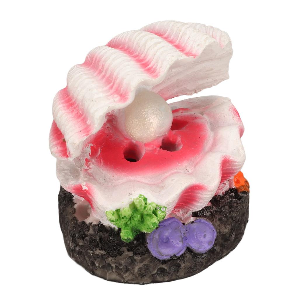 Аквариумная раковина с воздушным пузырьком, украшение, имитация искусственной смолы, украшение для аквариума с воздухом