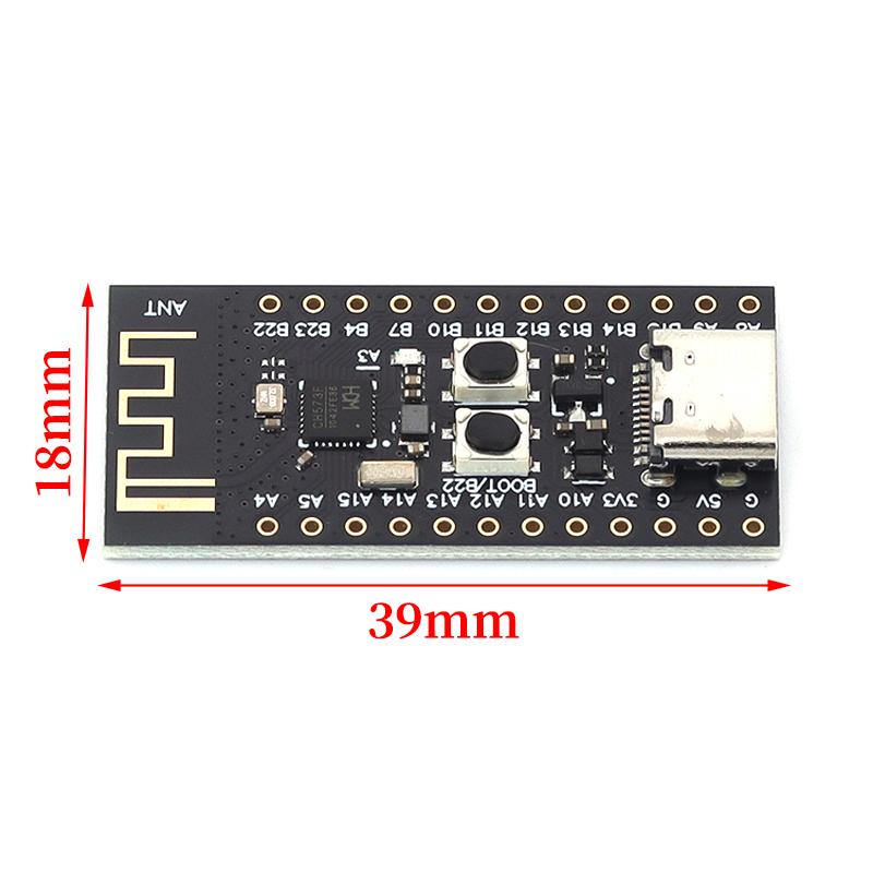 1pcs CH573F CH582F Bluetooth Development Board WCH BLE 4.2/5.0 RISC-V Core Board 3.3V-5V for IoT Wireless Projects