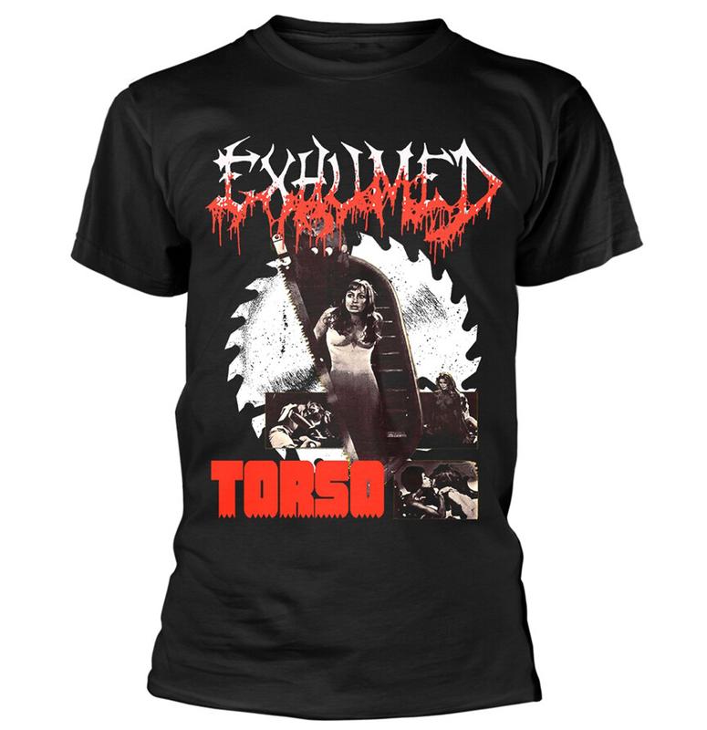 Exhumed Torso Унисекс Футболка Официальная Футболка Футболка Death Metal