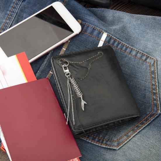 1/2/3Pcs Alloy Fishbone Keychain Pendant Tassel Rope Design Lightweight Key Chain Backpacks Cars Key Organizer Accessories