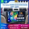 Android 14 Carplay Auto Car Radio For Lexus ES300 ES330 XV30 ES250 2001-2006 2Din DVD Multimedia Video Player Carplay GPS Stereo