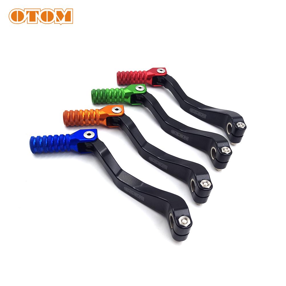 OTOM NC250 Gear Lever Motorcycle CNC Aluminum Folding Gear Shift Lever For ZONGSHEN KAYO ATV Pit Dirt Bike Gear Levers Motocross