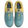 Nike SB Dunk Low Muni Fast Pass Молния Мужские Кроссовки Желтый Молния Серый Волк-Джинсовый-Бирюзовый--Железный Серый-Черный IR1888-700