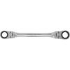 Kyoto Tool (KTC) Ratchet Wrench (Double-Ended Swing Type), 22 X 24 Mm, MR12224F