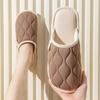 Spring and Autumn Cotton Slippers Four Seasons Winter Women's Indoor Home Cotton Linen Non-slip Linen Home Couple