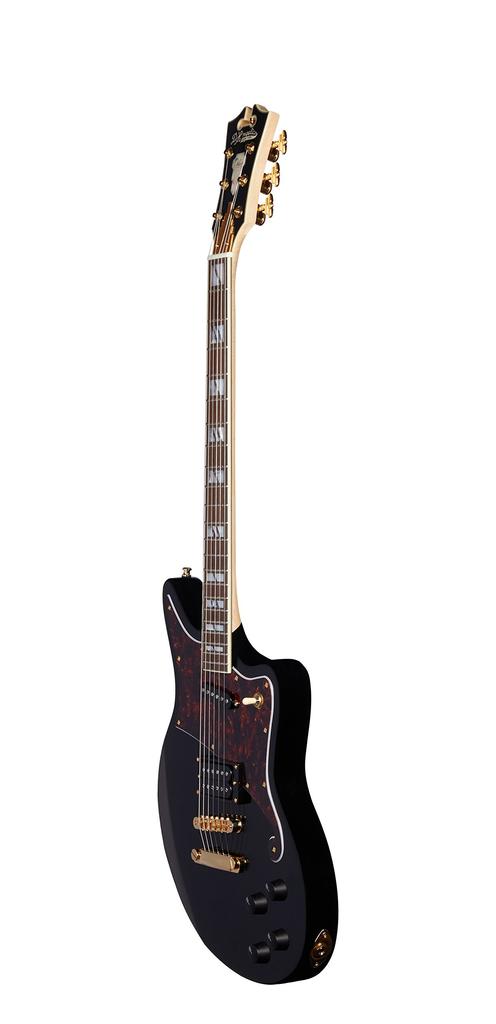 Deluxe Black D'Angelico Bedford,