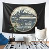 Stelvio Pass Italy  Tapestry Wall Hanging Aesthetic Home Decor Tapestries for Living Room Bedroom