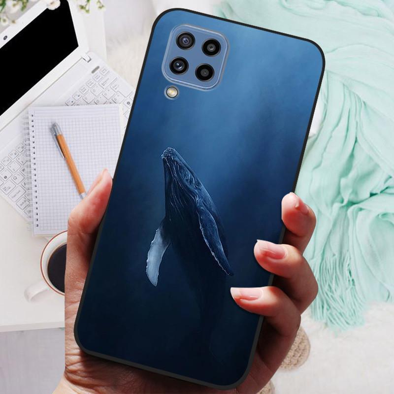 Чехол для Samsung M32 SM-M325F, ТПУ, Роскошный, Мягкий, Модный, Силиконовый Чехол для Телефона для Samsung Galaxy M32, Задняя крышка, Fundas, Оболочка
