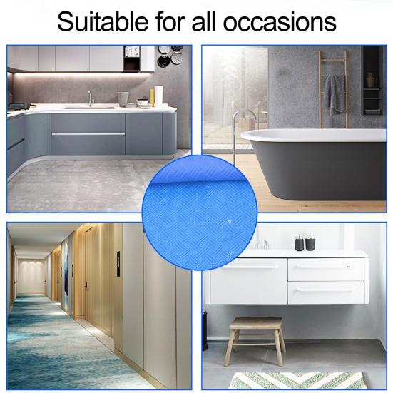 Pool Ladder Mat Non-Slip Texture Flexible Step Mat Easy To Store Cuttable Protective Pool Liner Pad Stairs Stability Cushion Protector for Pool Ladder