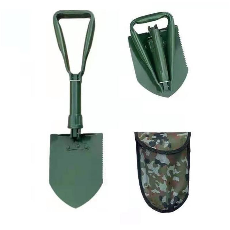 Składana Saperka Z Pokrowcem 3W1 Survival Łopata Wojskowa Turystyczna