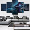 Новые 5 шт. холст искусство Warcraft Сильвана Куадрос Decoracion картины на холсте стены искусства для украшения дома Настенный декор произведения искусства без рамки