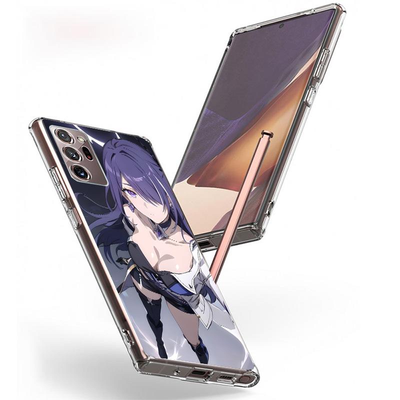 Чехол для телефона Honkai Star Rail Ахерон для Samsung Galaxy S26 S25 Edge S24 Ultra S23 S22 Plus S21 S20 FE Мягкий Фундас Оболочка Ga