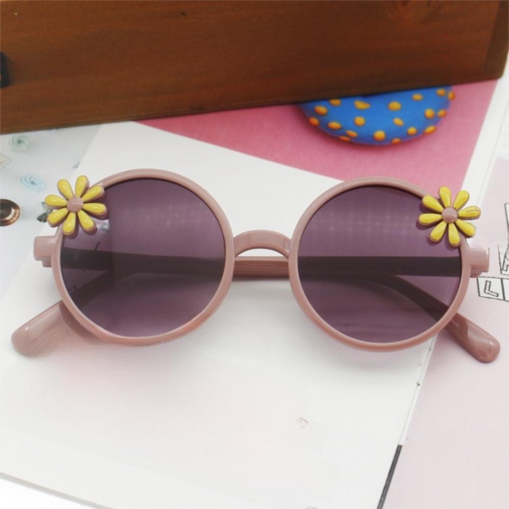Shades Flower Sunglasses Anti Radiation Glass Children Eyeglass Cool Blocking Sunglasses Girl/Boy