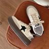 Women Shoes Thick Soled Retro White Shoes Women Autumn New Vulcanized Versatile Korean Version Star Sports Sneakers for Women