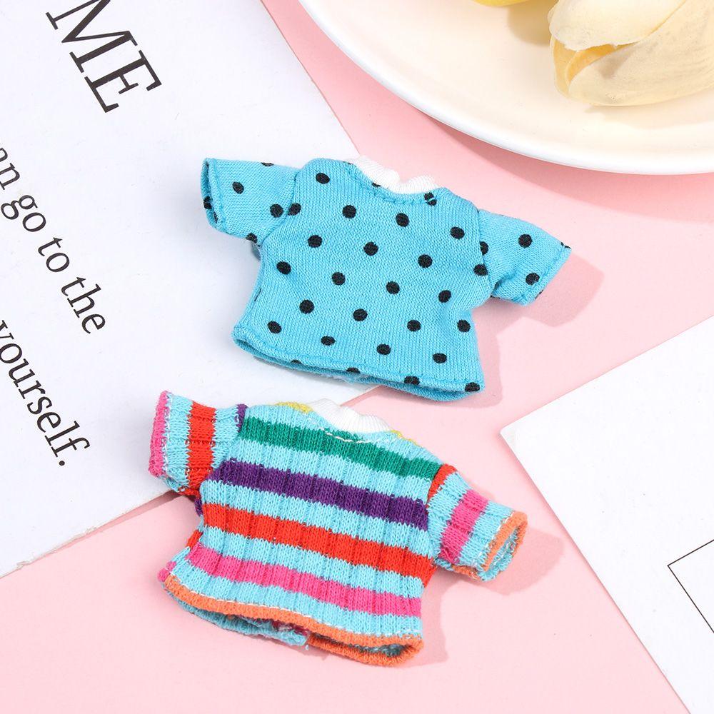 New OB11 Doll Accessories Doll Cotton Socks BJD Doll T-shirt 1/11 Doll Panties DIY Doll Clothes