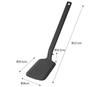 Yamazaki Tower Silicone W9 x x Flexible for Easy 5192 Spatula, Black, Approx. D4.5 H31cm, Scooping, Heat-Resistant,